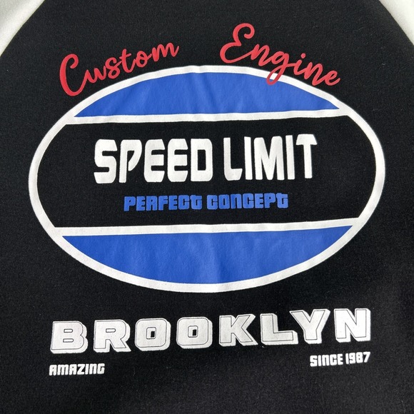 Angel Cult Crewneck Long Sleeve Women's XS Brooklyn Racing *411 - Picture 1 of 6